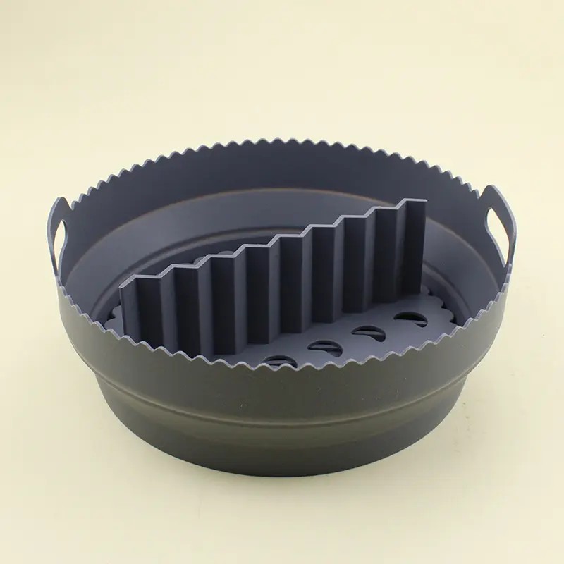 Hot Heat Resistant Round Silicone Air Fryer Liners Silicone Pot